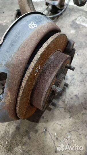 Диск тормозной задний