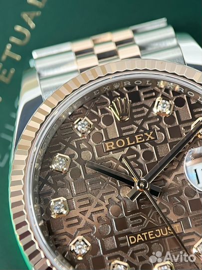 Rolex Datejust 36 Gray Jubilee Diamonds Dial