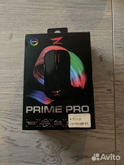 Мышь беспроводная/проводная ZET gaming Prime Pro