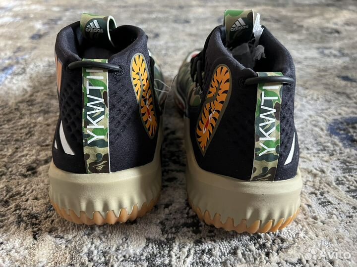 Adidas x bape dame4 bape