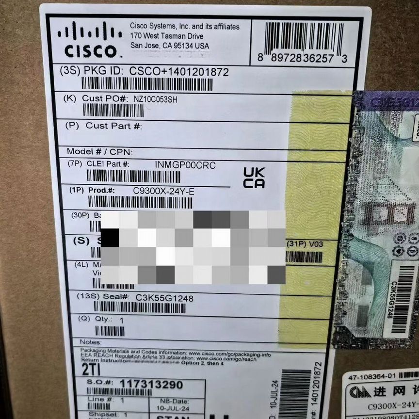 [C9300X-12Y] Коммутаторы Cisco -E И C9300x-24y-E C9300x-12y