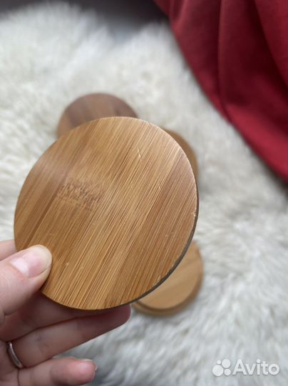 Деревянные крышки для кружек и стаканов