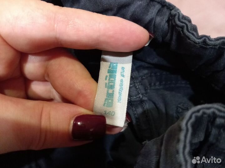 Джинсы брюки на мальчика Акула