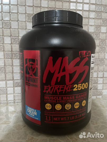 Гейнер mutant mass