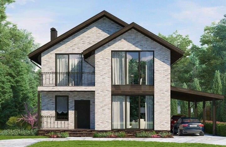 Дом 159 м² на участке 7 сот.