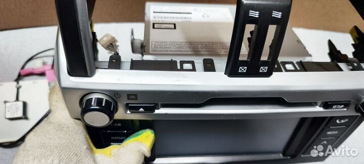 Магнитола JBL с блоком навигации Toyota Prado 150