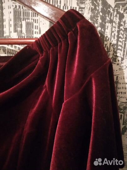 Платье бархатные 46р