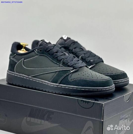 Кроссовки Nike Travis Scott Black Phantom (Арт.22872)