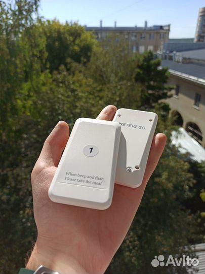 Система вызова на 16 пейджеров для фаст-фуда