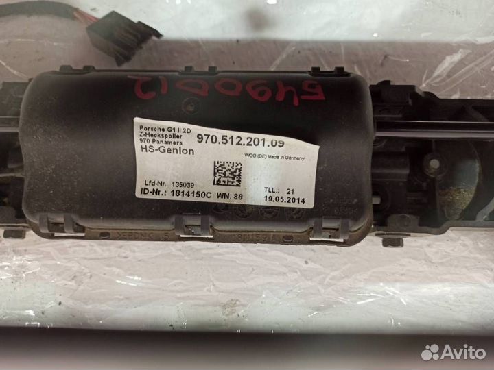 Спойлер Порше Panamera 970