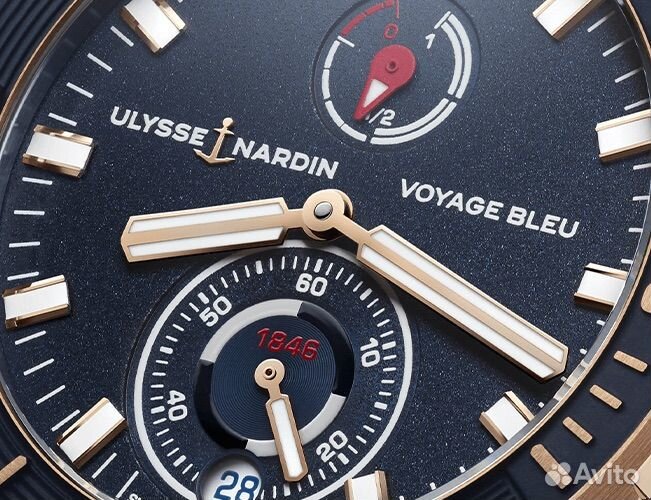 Часы Ulysse Nardin Diver 44 mm 1185-170-3/blue