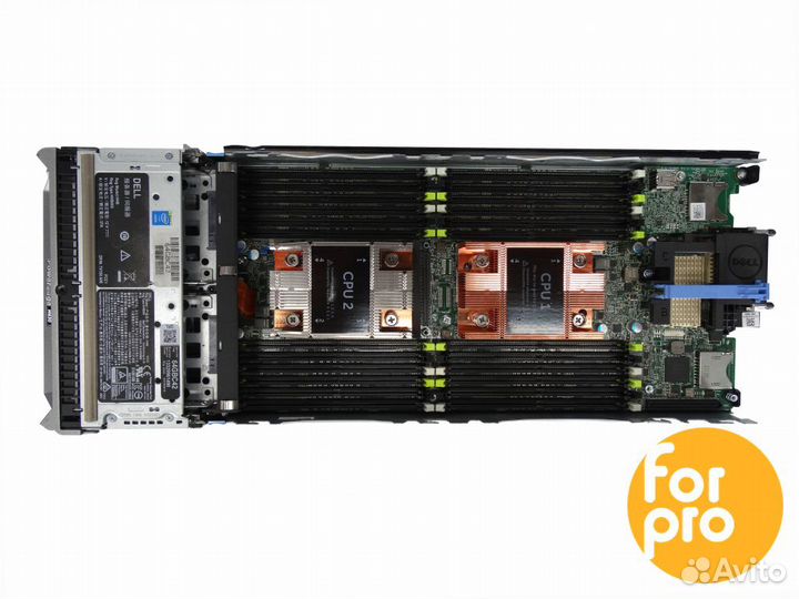 Лезвие dell M630 2xE5-2618Lv3 32GB, H330