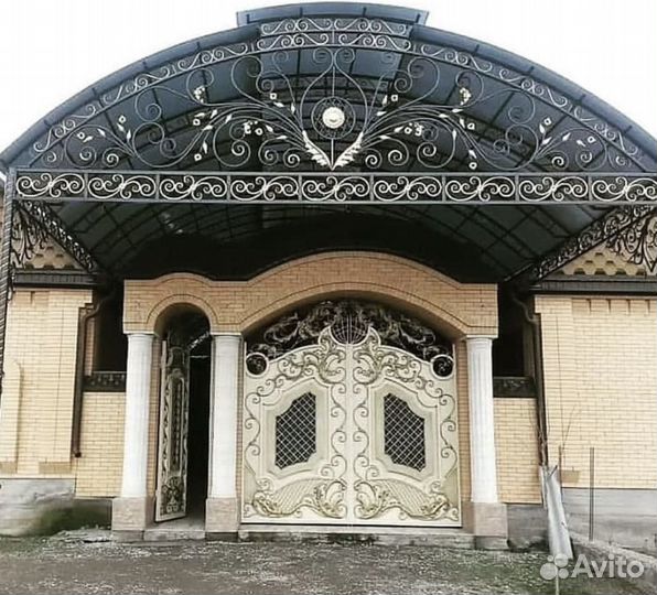 Кованый Навес