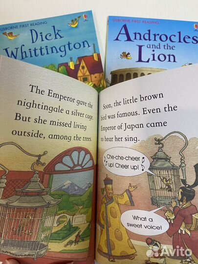 Книги Usborne first reading 8 (4 штуки)