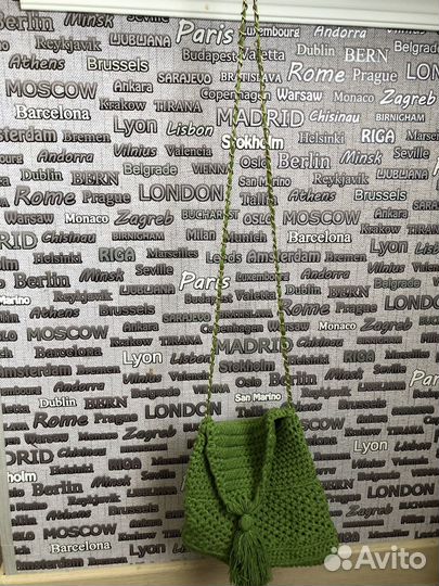 Вязанные сумки ручная работа