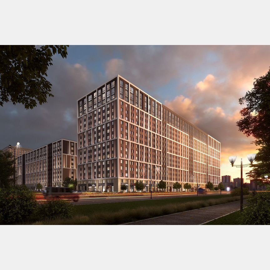 Апартаменты-студия, 23,9 м², 11/17 эт.