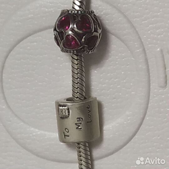 Pandora браслет оригинал с шармами