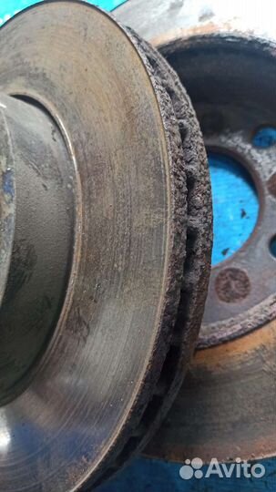 Тормозной диск передний ssangyong Кайрон