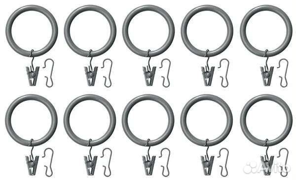 Крючки Риктиг, кольца Сирлиг Икеа