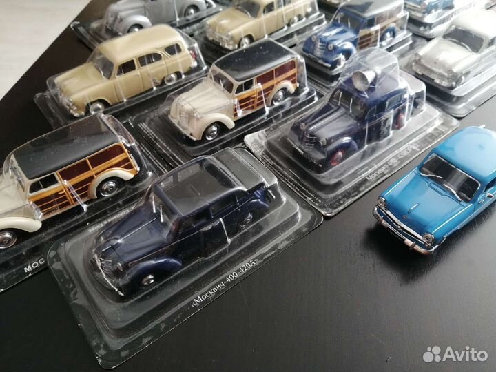 Автолегенды СССР 1/43 москвичи
