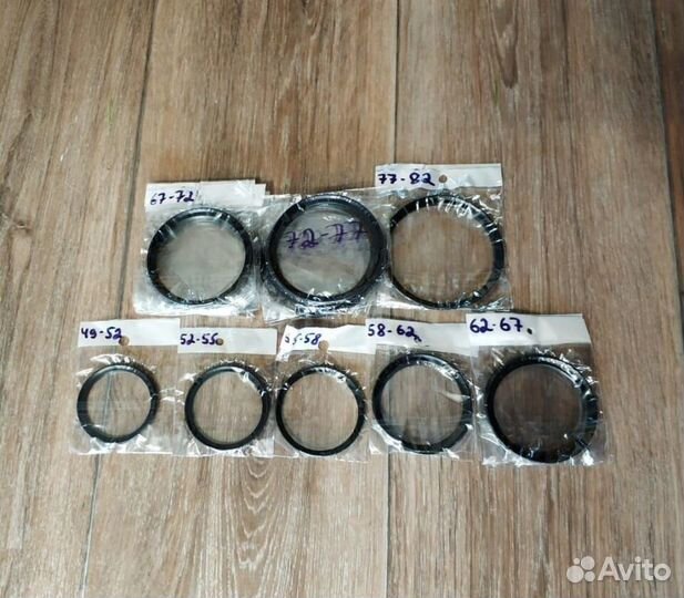 Металлические повышающие кольца для фототехники