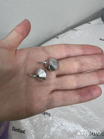 Серьги сваровски swarovski оригинал
