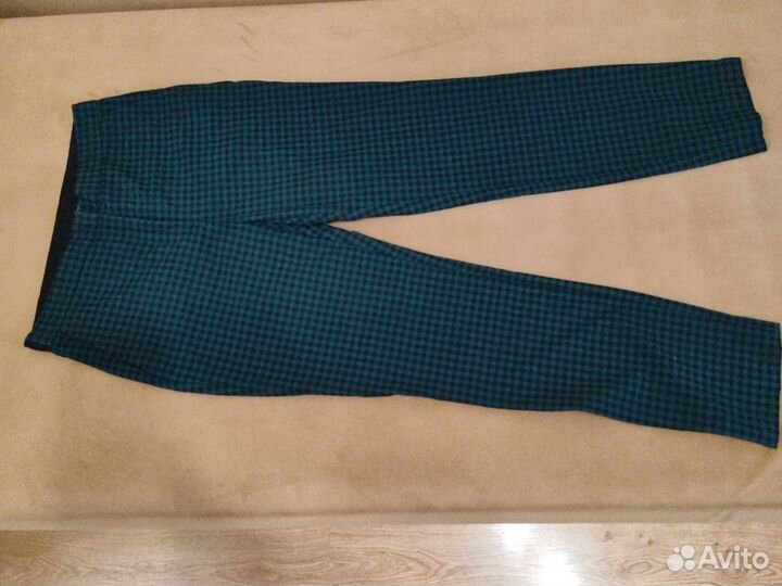 Брюки в клетку женские