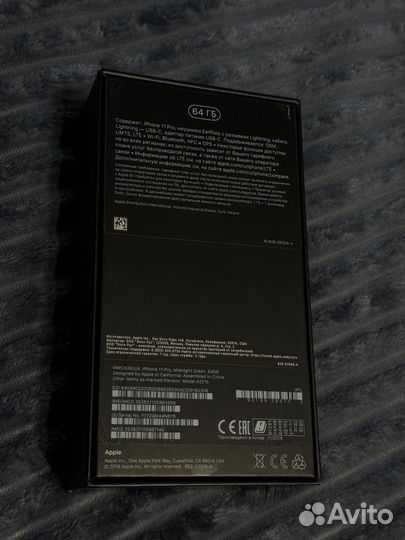 iPhone 11 Pro, 64 ГБ