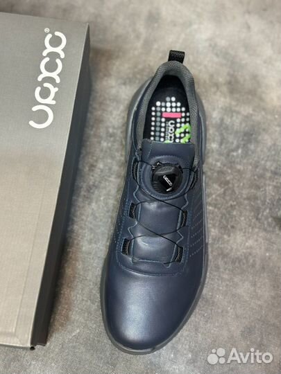 Кроссовки мужские кожаные ecco