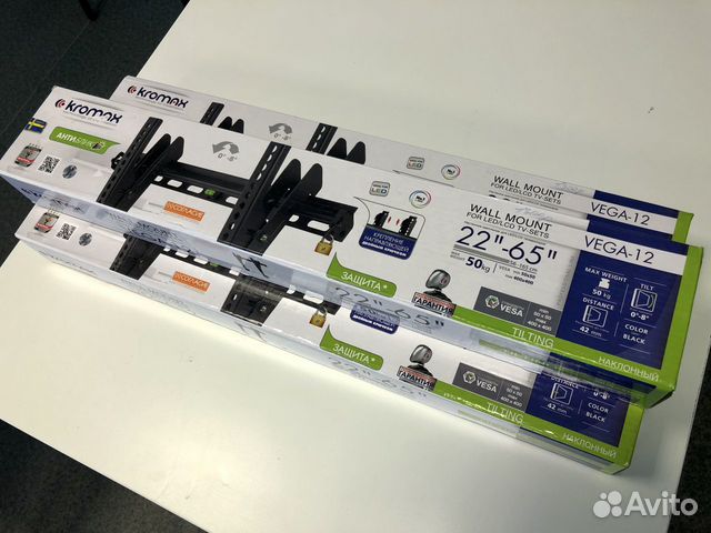 Кронштейн 22 - 65 дюймов наклонный