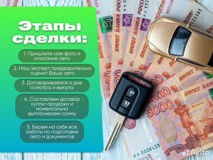 Срочный выкуп автомобилей 24/7