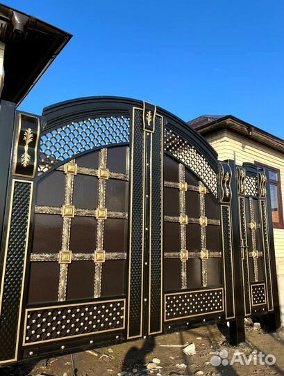 Кованые ворота