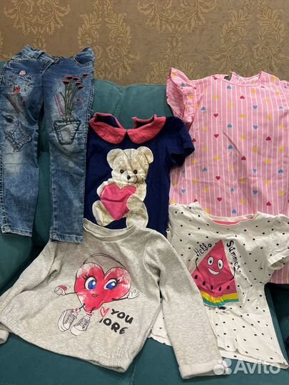 Вещи на девочку 116см