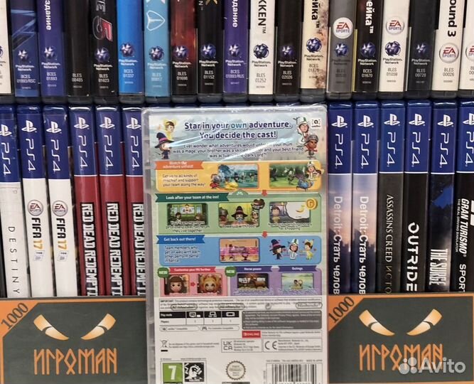 Игры NSwitch Miitopia