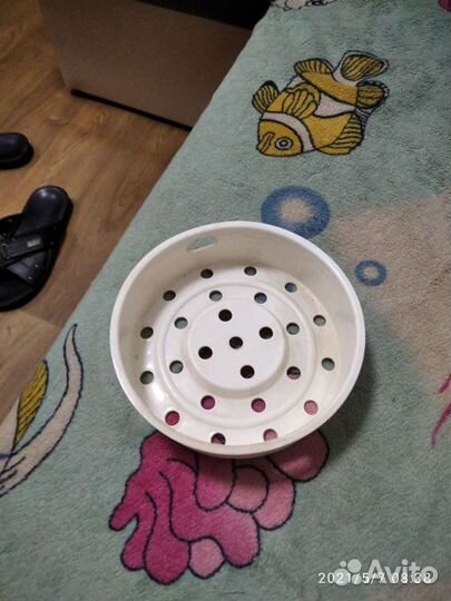 Пластмассовая вставка для приготовления на пару