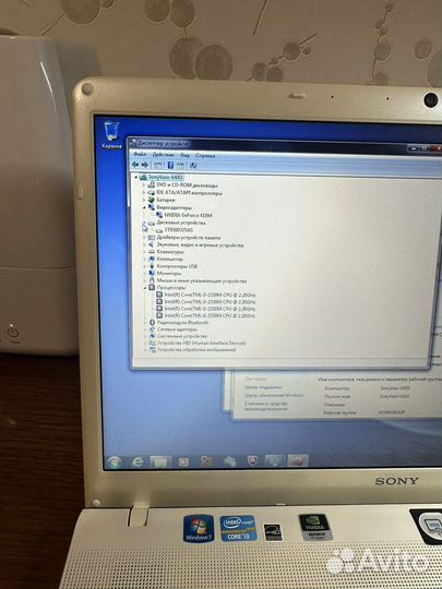Ноутбук Sony Vaio 15 Core i3/4/320/GF410/1gb/15.6