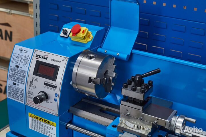 Токарный станок по металлу weisan WM210V400