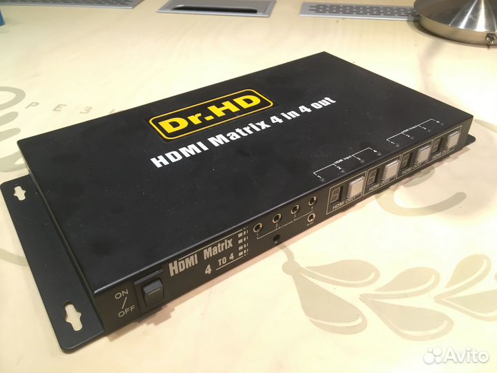 Hdmi матрица Dr.HD Dr.HD 4х4 RK HD 3D Professional