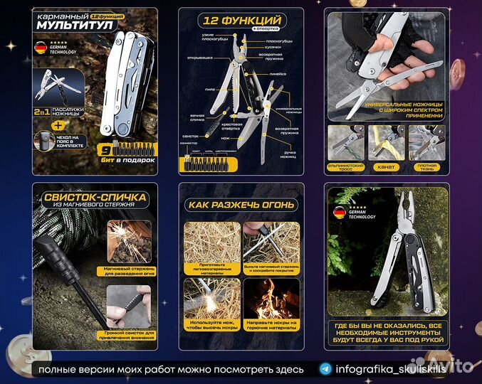 Дизайн карточек маркетплейс