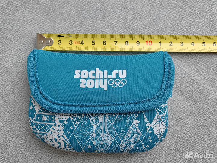 Новый Кошелек на липучке 11,5х7,5см Сочи 2014