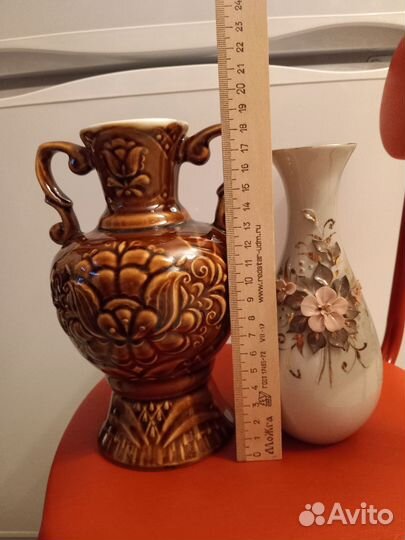 Вазы из СССР и горшочек