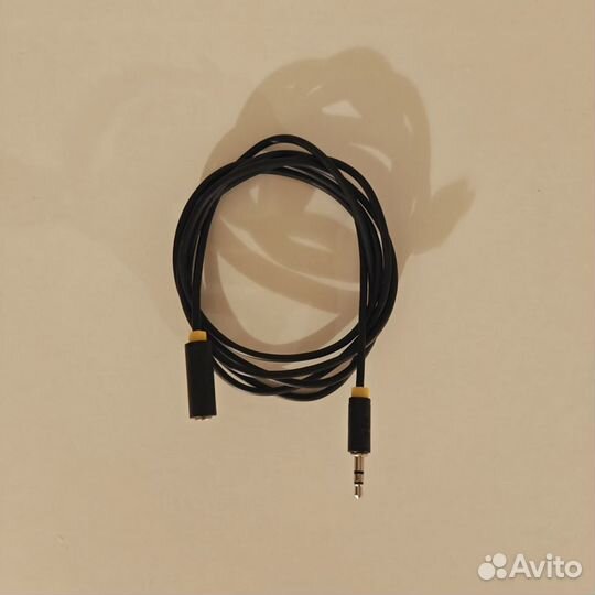 Аудио кабель удлинитель 3,5 mm на 3,5 mini jack