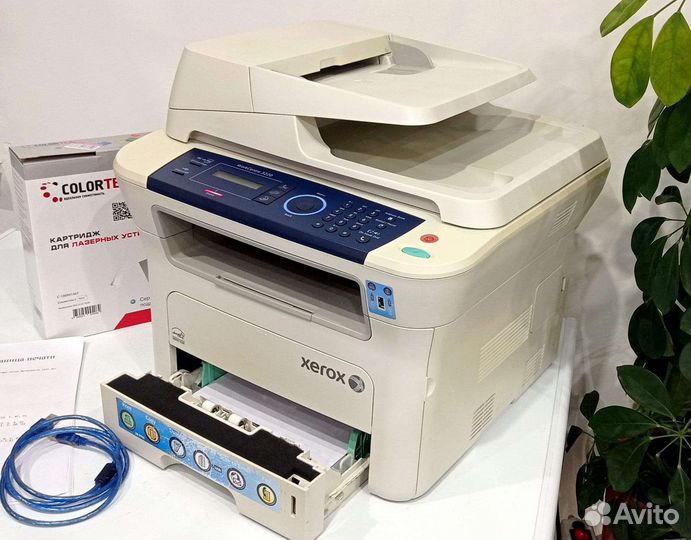 Мфу Xerox WC 3220 + новый картридж