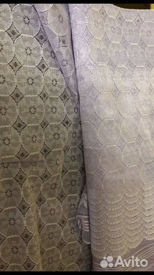 Тюль в рулонах и шторы,ссср