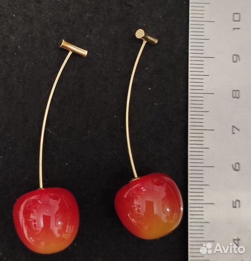 Крупные серьги бижутерия