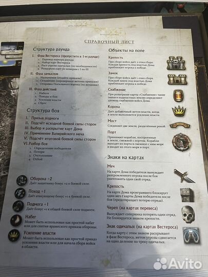 Настольная игра Игра престолов