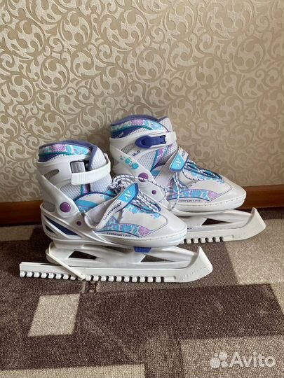 Коньки детские раздвижные 36-41