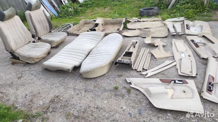 Салон бежевый mercedes w201 e190