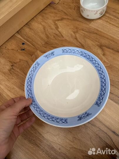 Набор новых суповых тарелок СССР