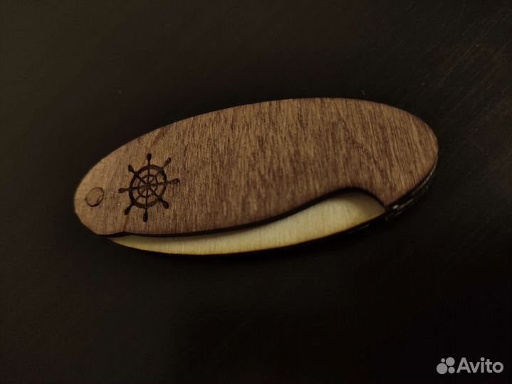 Расческа для бороды с гравировкой